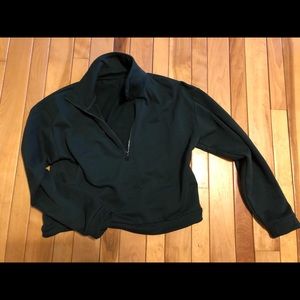 Zyia classic 1/4 zip sweater
